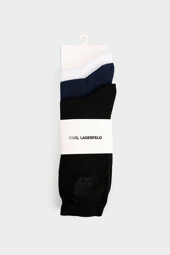 Носки 3 шт Karl Lagerfeld Мультиколор