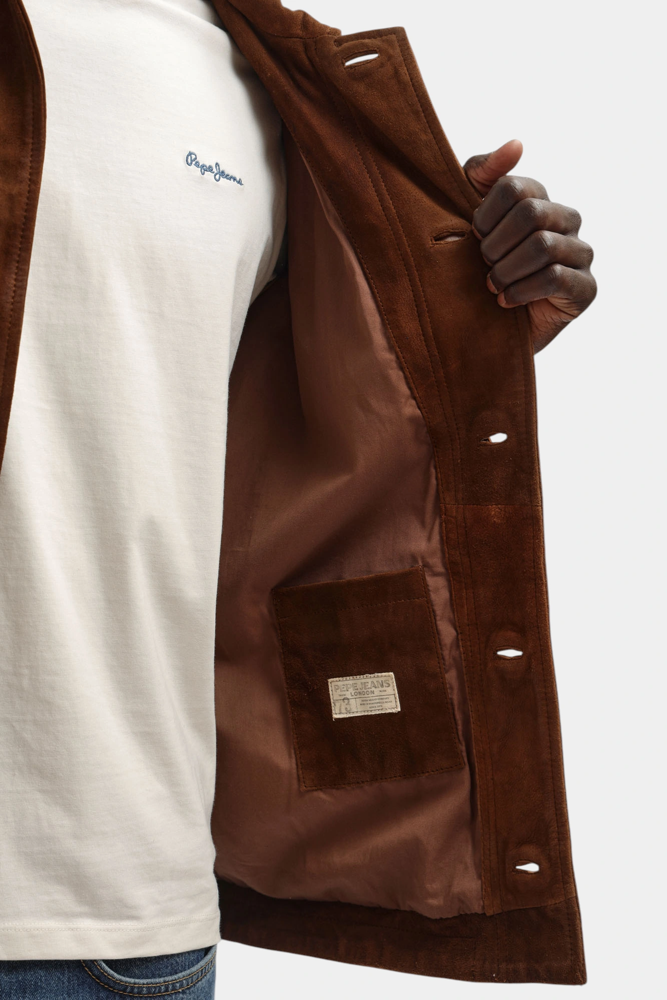 Куртка кожаная Pepe Jeans