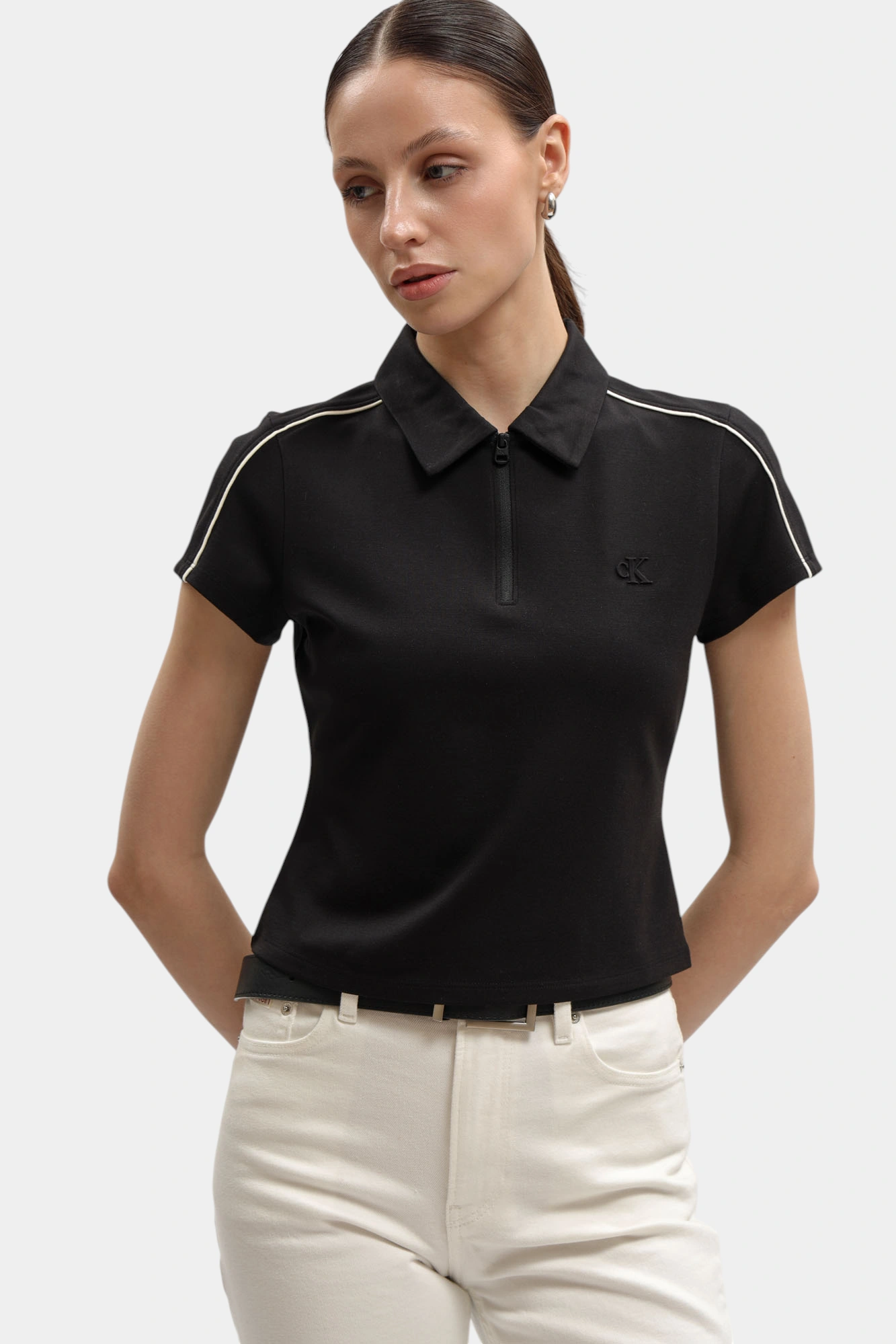 Поло Calvin Klein Jeans Черный