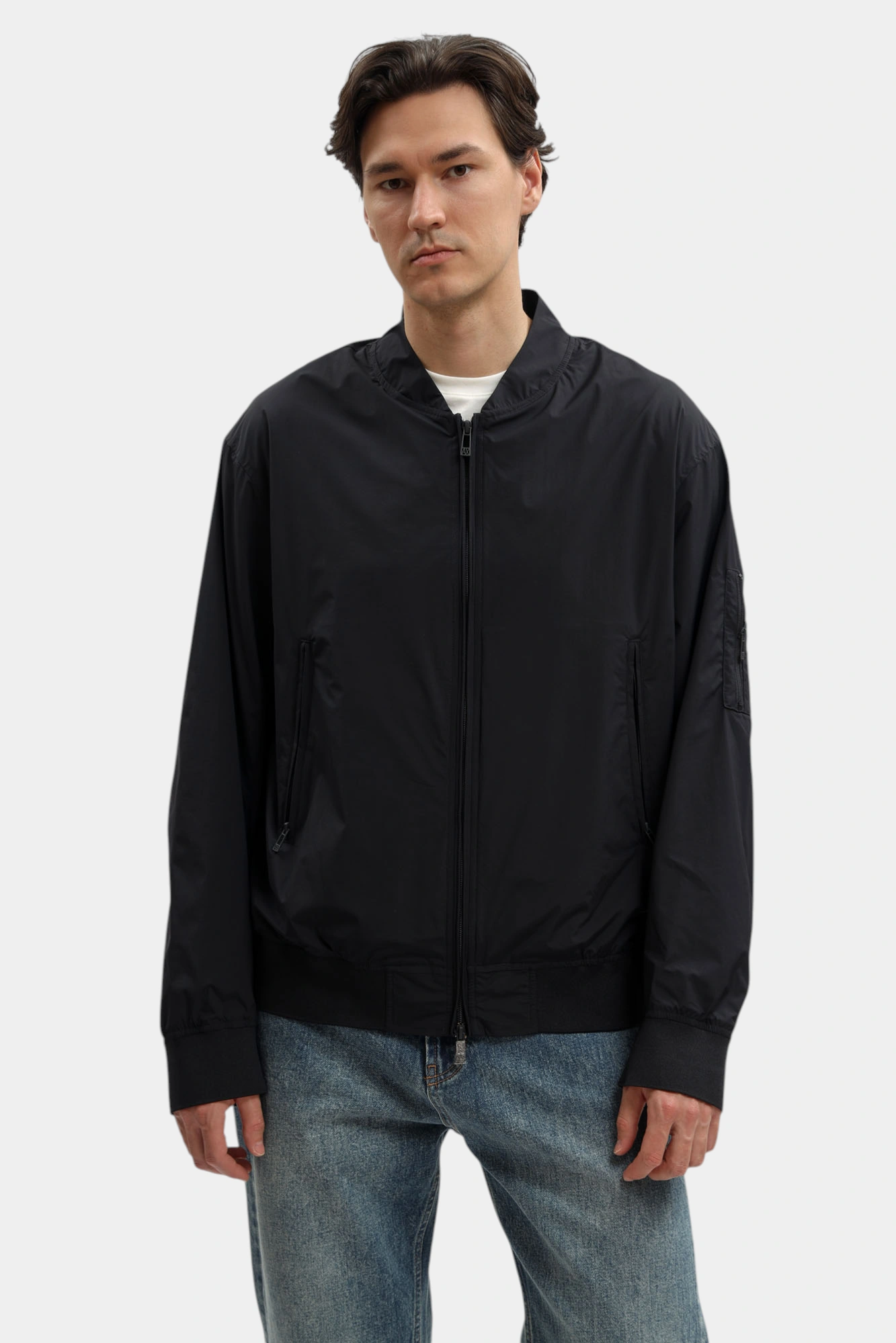 Бомбер Armani Exchange Синий