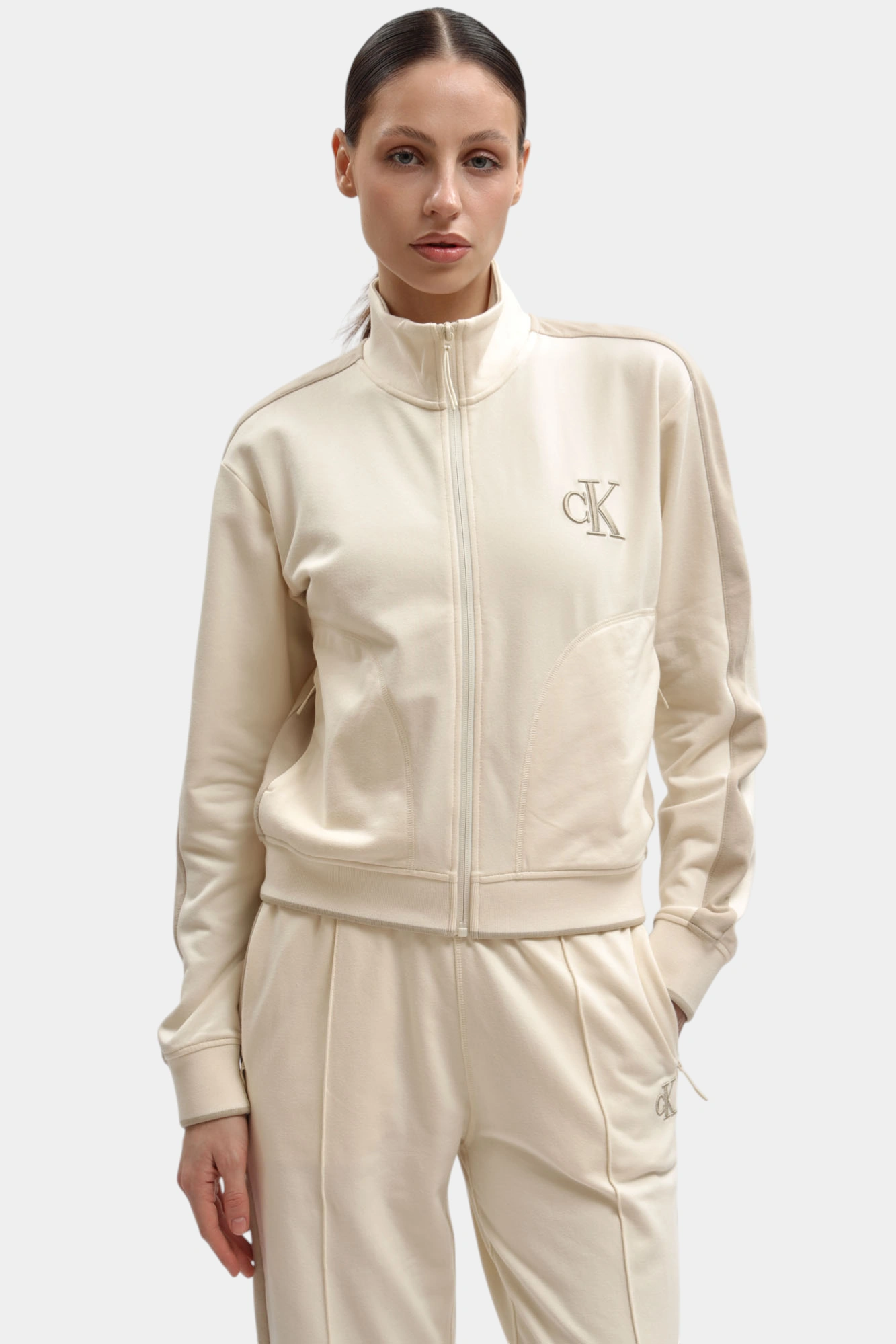 Толстовка Calvin Klein Jeans Бежевый