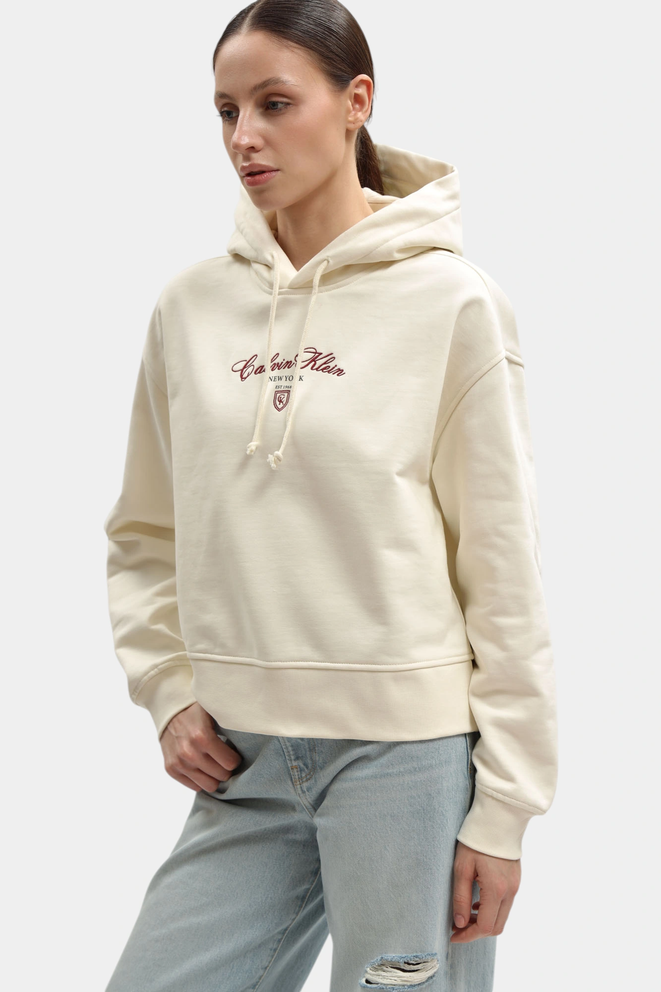 Худи Calvin Klein Jeans Бежевый