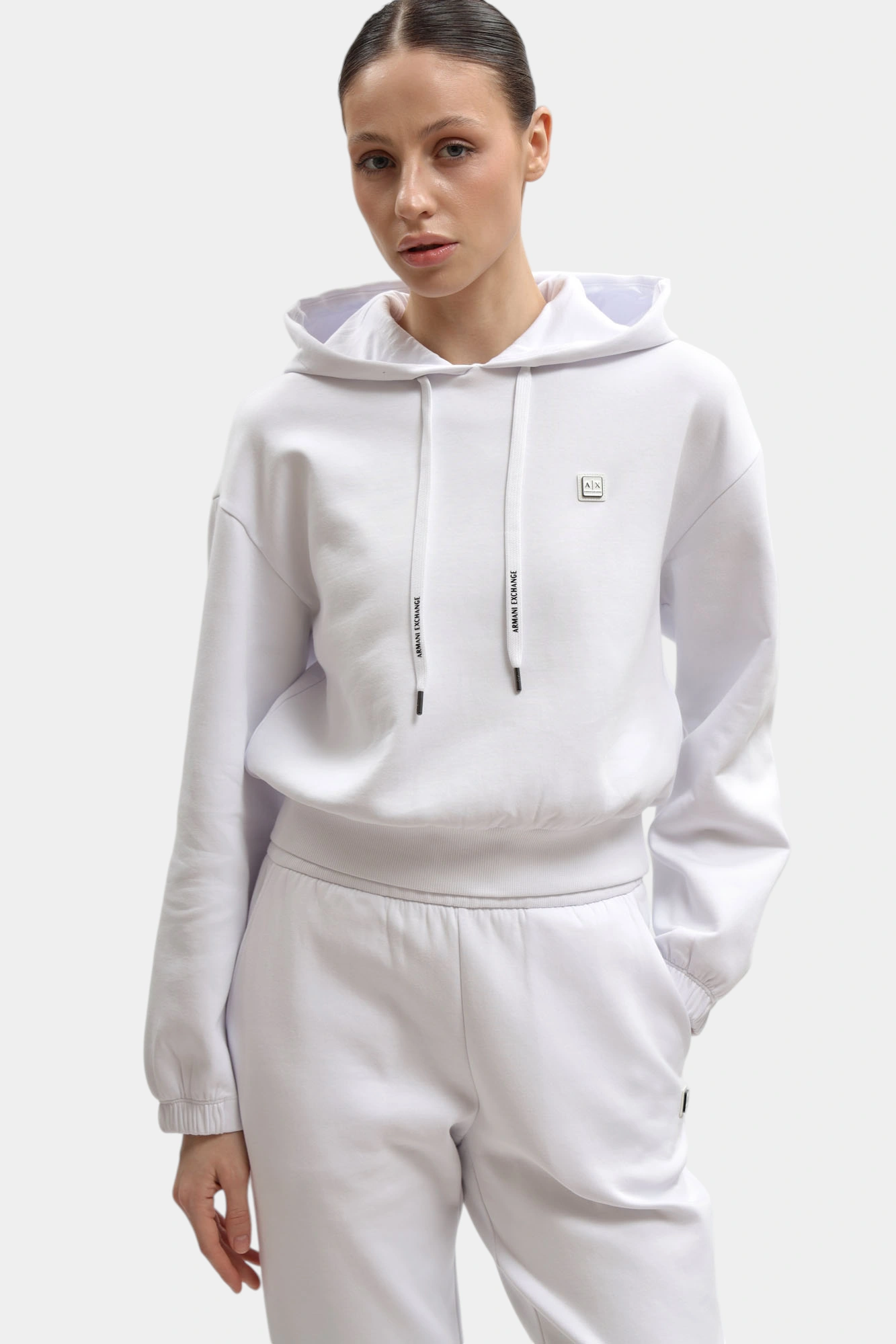Худи Armani Exchange Белый