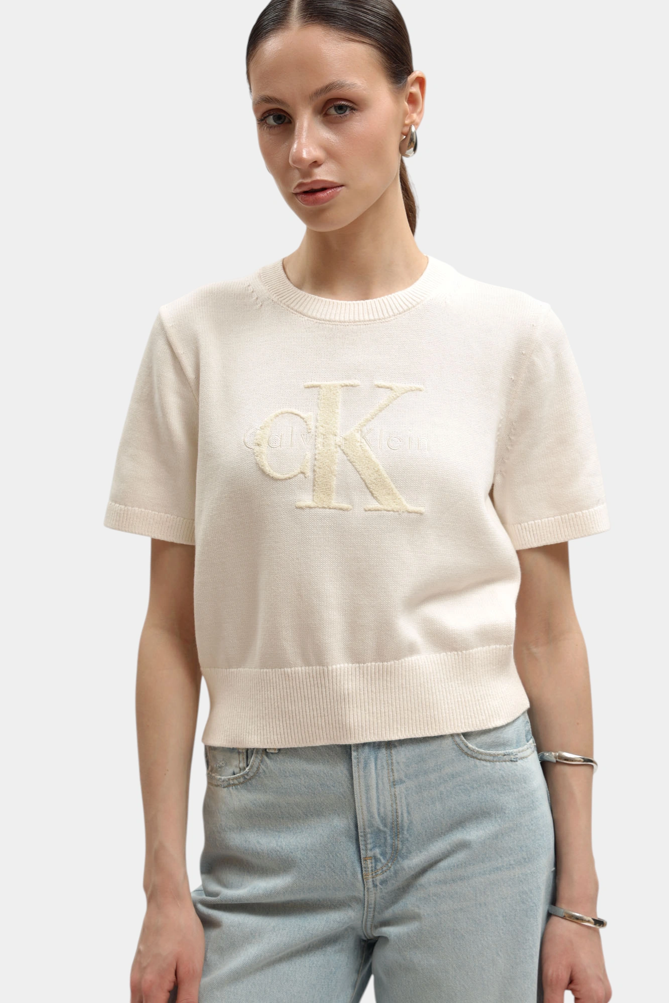 Джемпер Calvin Klein Jeans Бежевый