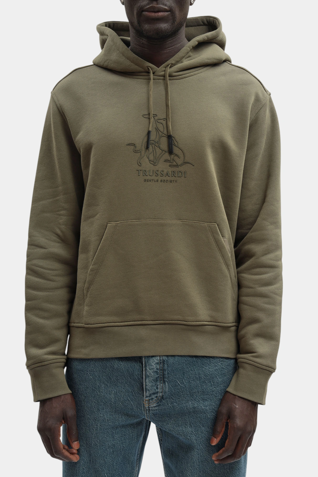 Худи Trussardi Зеленый