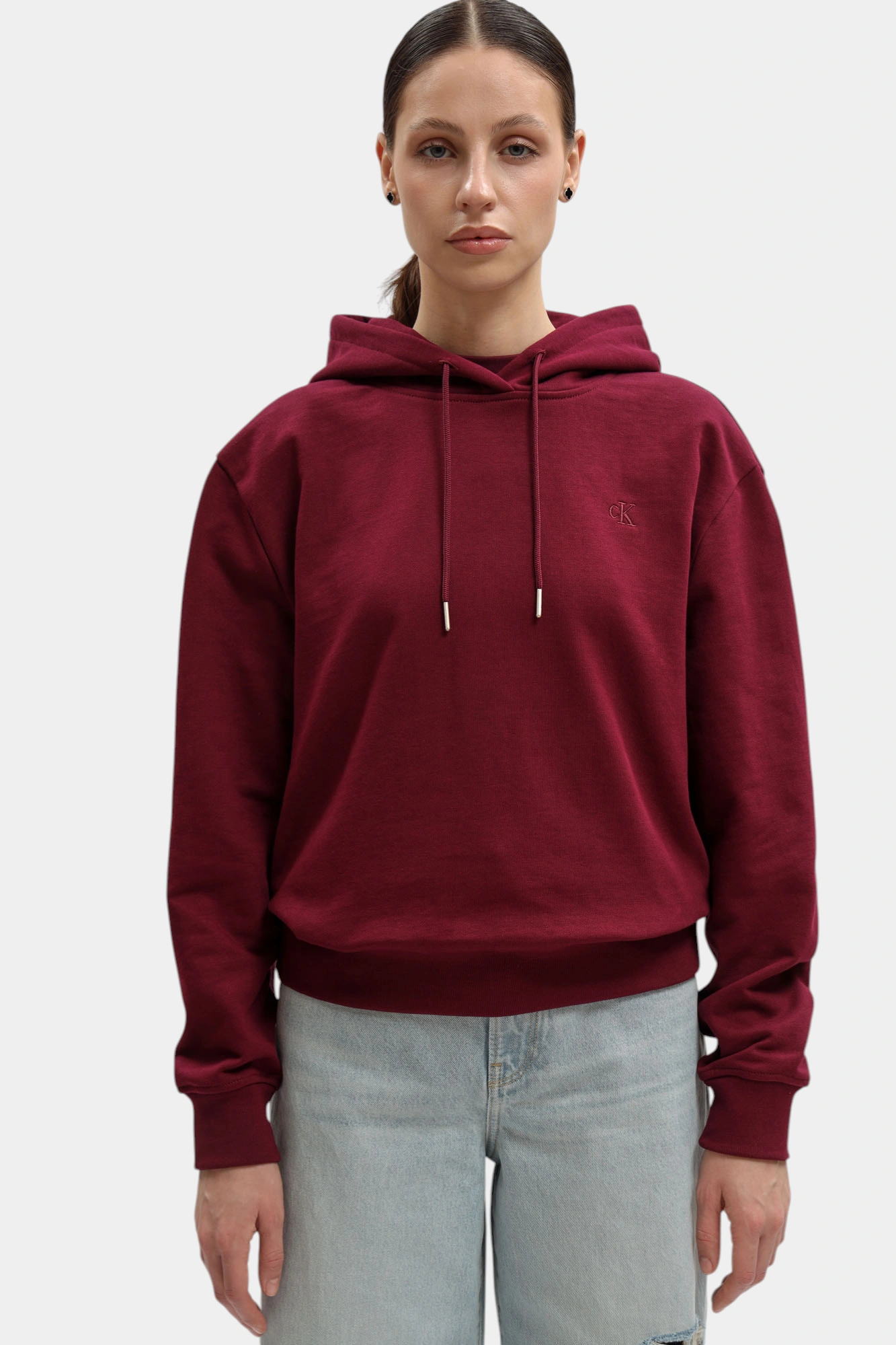 Худи Calvin Klein Jeans Бордовый