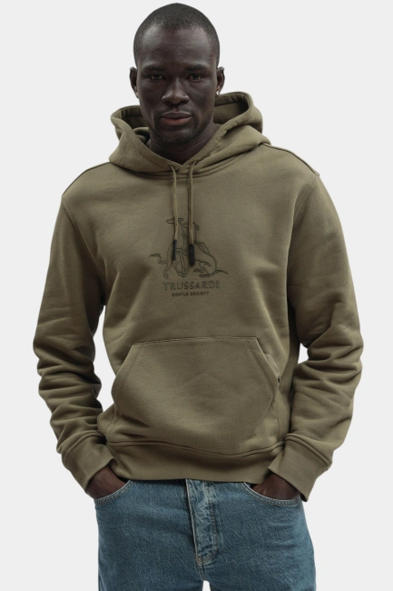 Худи Trussardi Зеленый